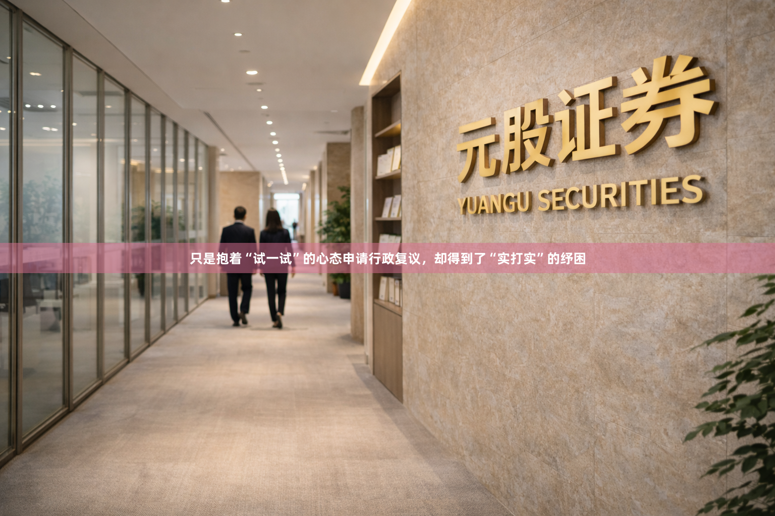 只是抱着“试一试”的心态申请行政复议,却得到了“实打实”的纾困