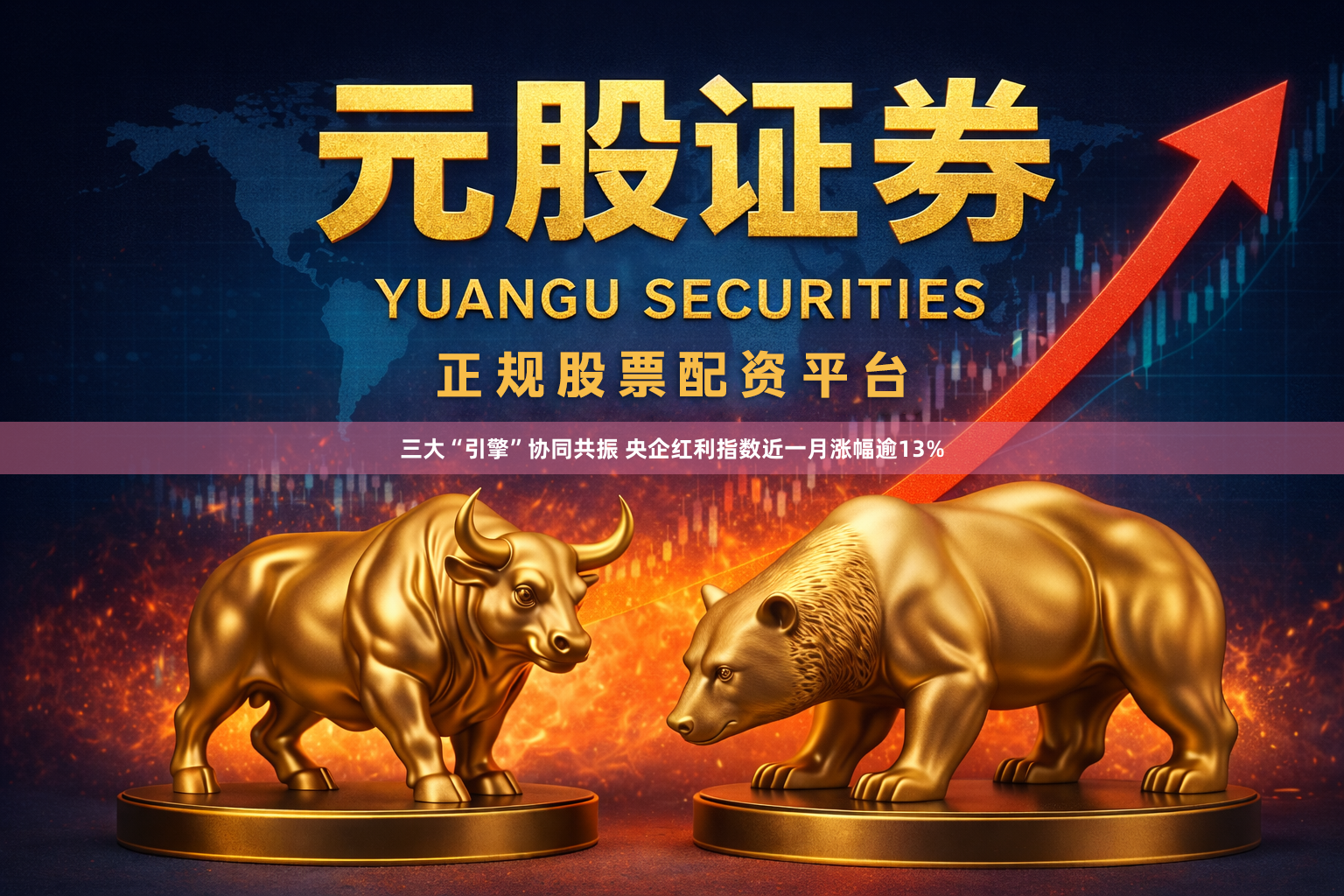 三大“引擎”协同共振 央企红利指数近一月涨幅逾13%