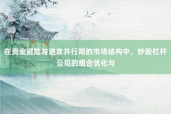 在资金避险与进攻并行期的市场结构中，炒股杠杆公司的组合优化与
