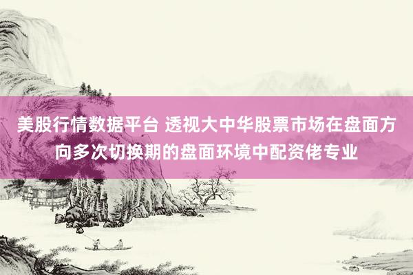 美股行情数据平台 透视大中华股票市场在盘面方向多次切换期的盘面环境中配资佬专业